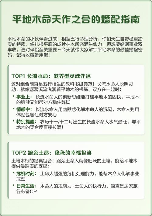 木命和什么命婚配最合适？