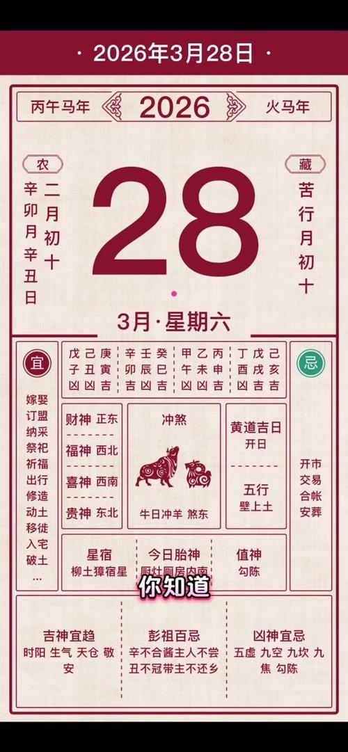 2026年3月28日作为移徙吉日是否适宜？