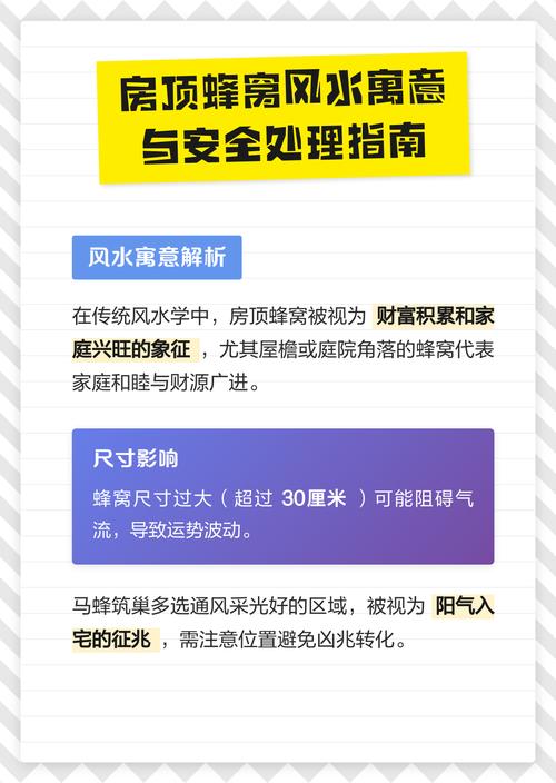 新买的房子附近有蜂窝，这会影响风水吗？