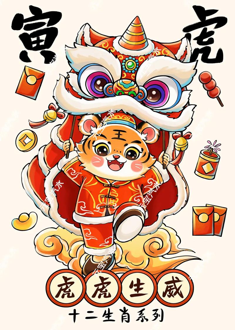 卡通老虎贴画在风水上有哪些讲究和注意事项？