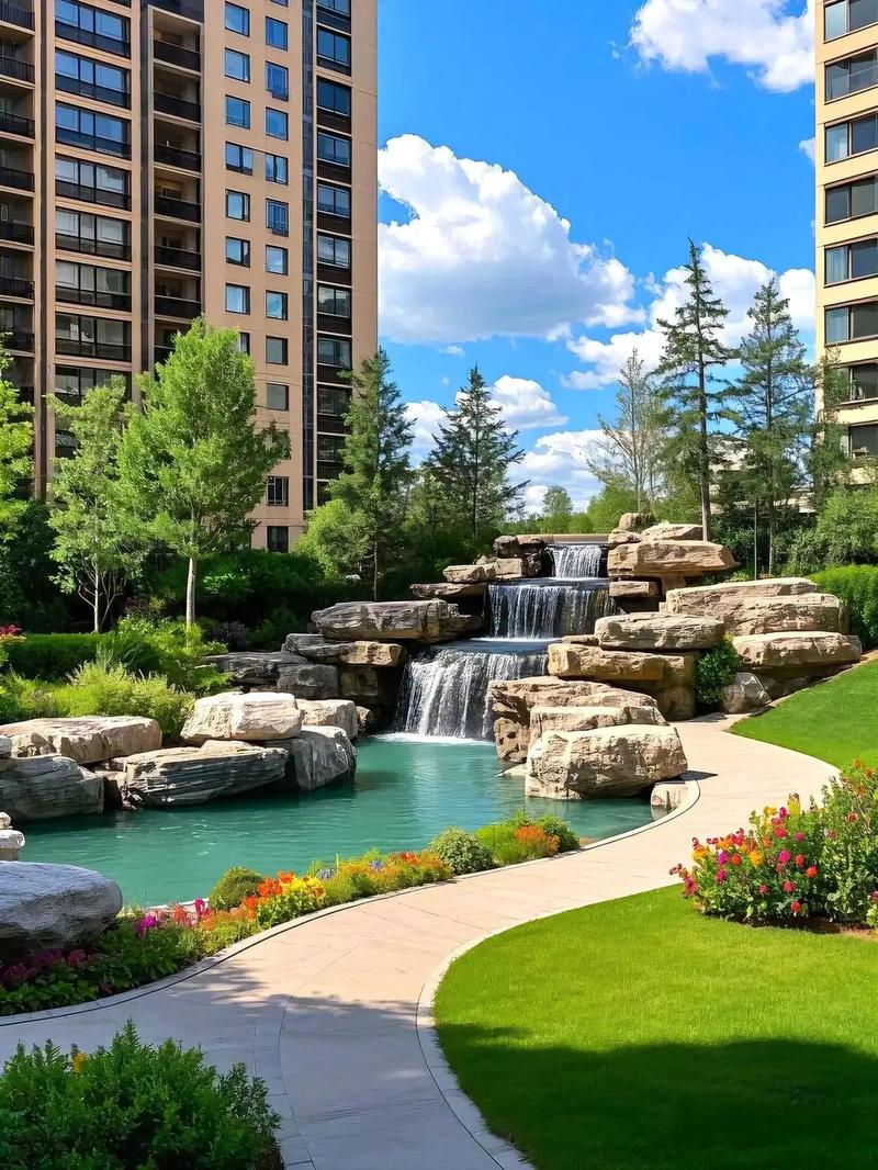 小区门口风景优美，风水环境怎么样呢？