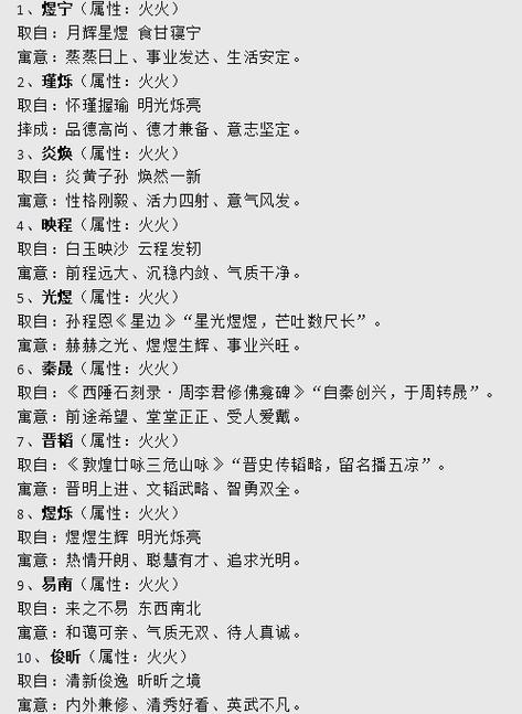 有没有适合八字喜木火男孩的名字，能体现木火之气的最佳选择？
