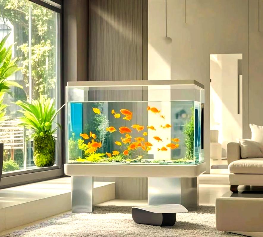 客厅摆放鱼缸喂养鱼类，这样的家居风水布置有何讲究呢？