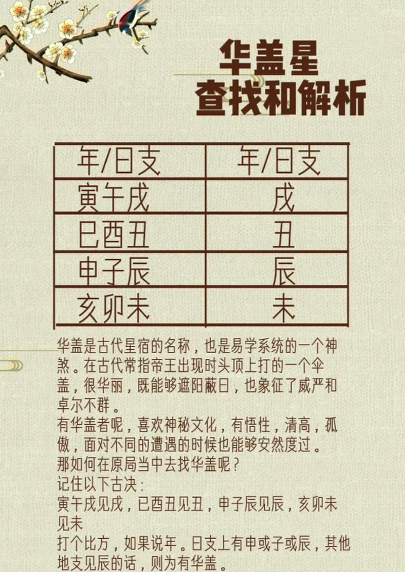 命里华盖做什么工作？命带华盖是什么意思？能否推荐适合的工作？