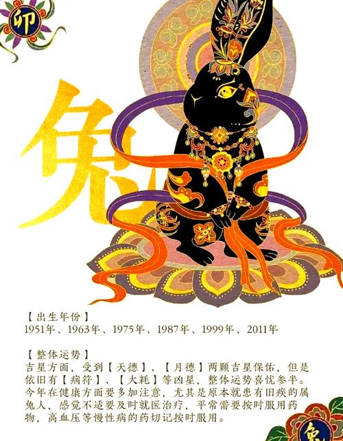 今年51岁属兔的人，51年生的属兔人，他们的命理属性是什么？