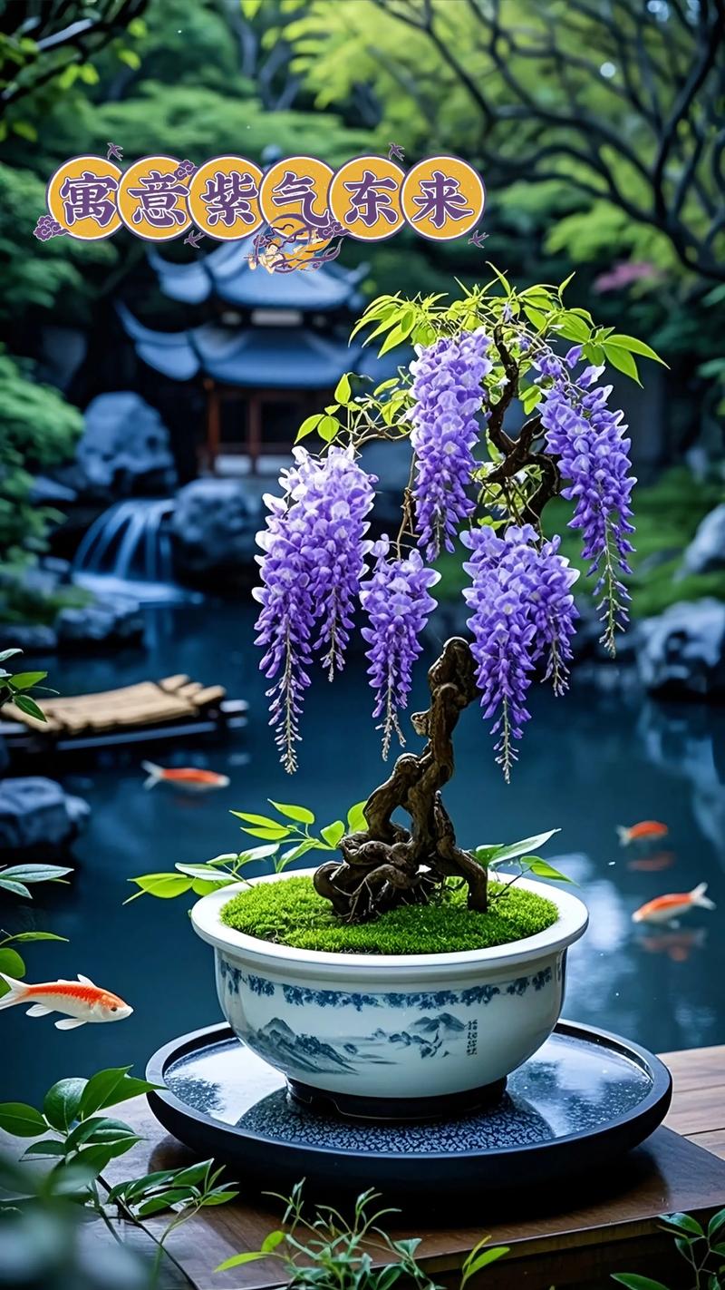 紫藤花风水不好，家里能养吗？