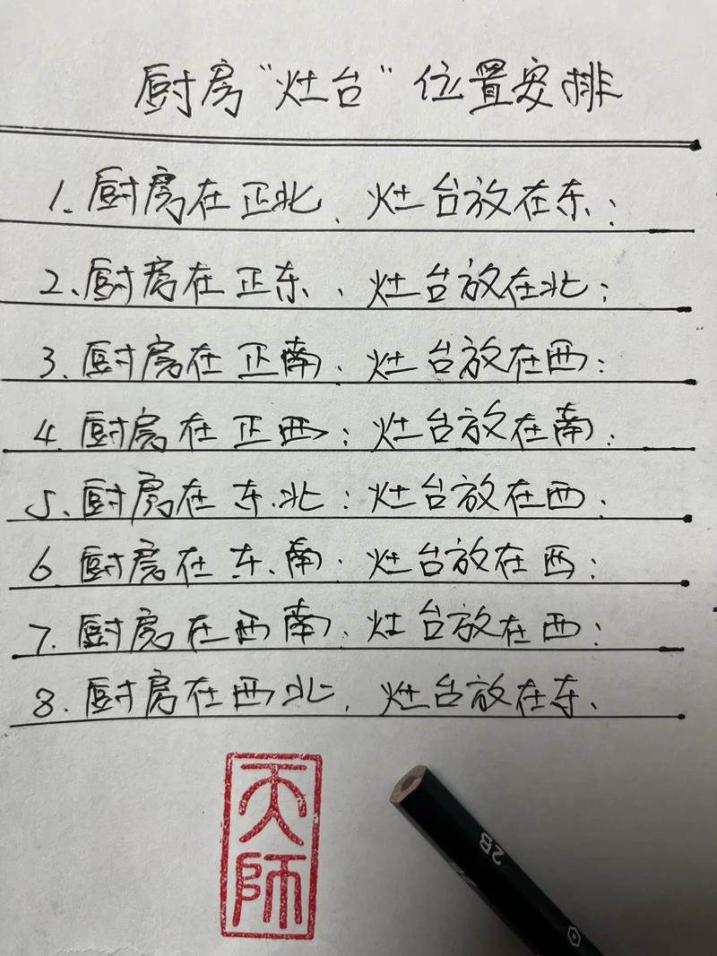 双炉灶摆放位置对风水有影响吗？