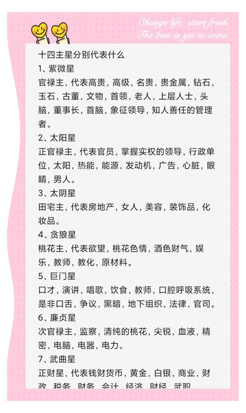 命主星擅长哪个领域？我擅长什么工作或技能？
