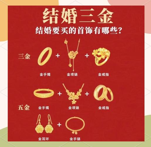 命带三金指的是哪些首饰？