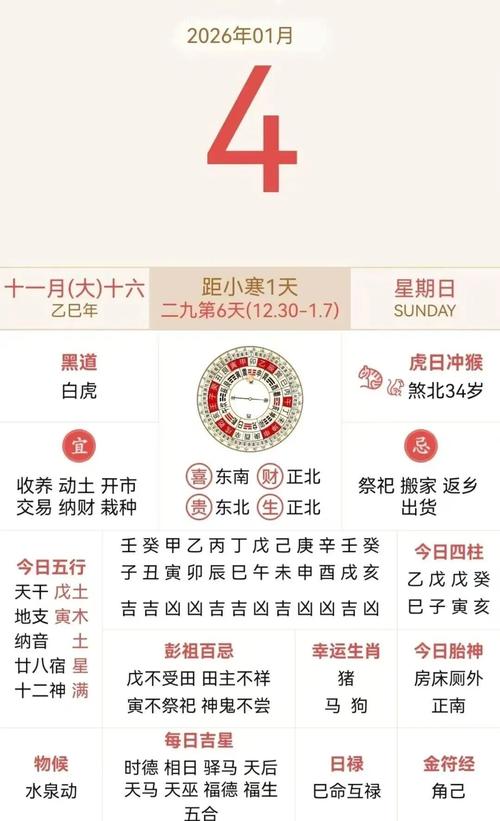 2026年4月1日黄历上标注动土吉日这天适合动土吗？