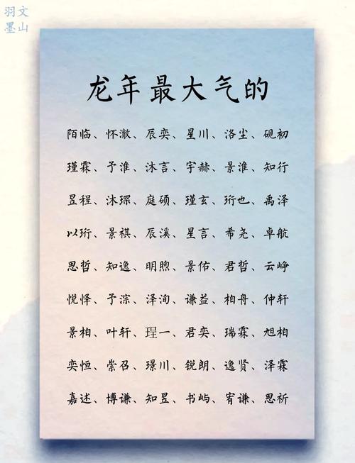 属龙五行命理的人叫什么名字比较好改？