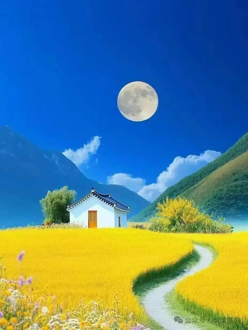 微信封面有山有路旺风水，这样的布局真的好吗？