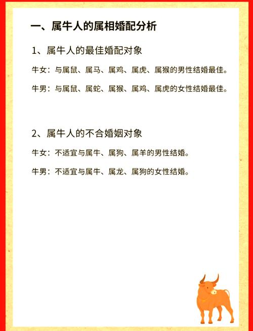 两个属牛的命里两头牛，合不合？