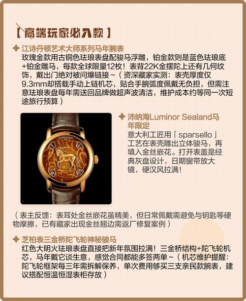 属马的人佩戴手表是否违背风水原则？