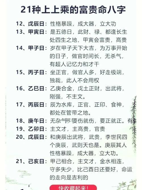 命理始于五星命格，命入贵格中的三种贵格是哪三种？