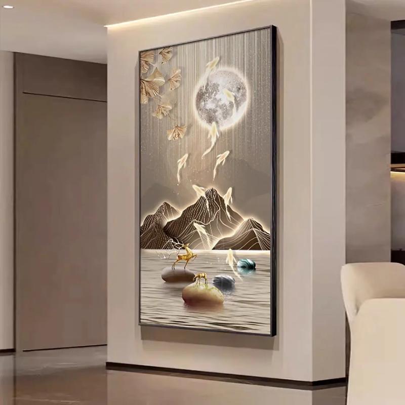 水命和木命玄关挂什么画能旺运？木命人挂什么画能招财进宝？