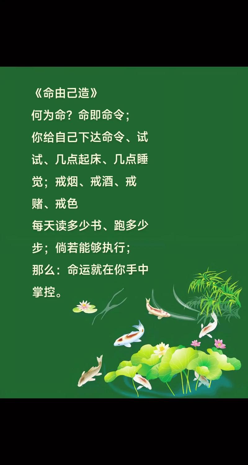 将造命者化命者是什么意思？命由己造福自己求什么？如何为一个不超过50个字的？