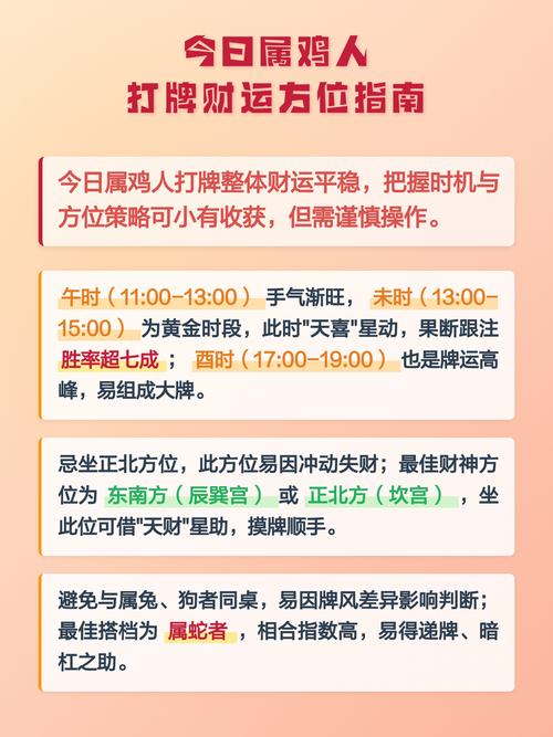 属鸡人今天打麻将运气会好吗？运势如何影响牌局？