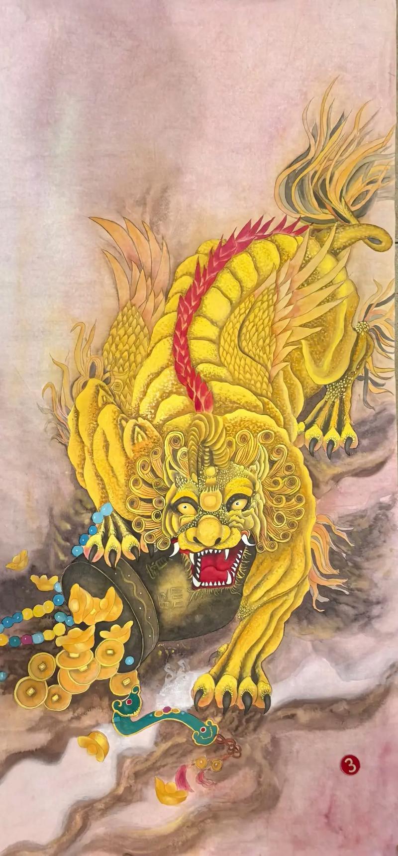 貔貅挂画在风水上有哪些讲究和注意事项？