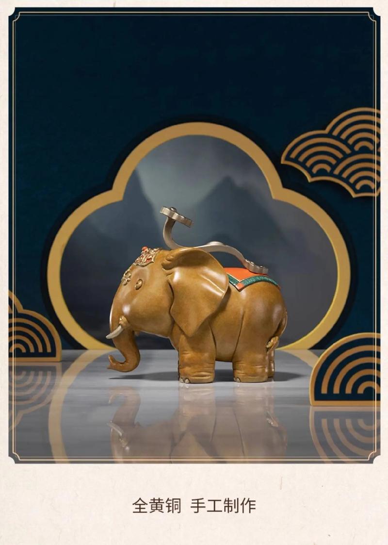 大象笔筒作为风水摆件，真的有特殊的吉祥寓意吗？