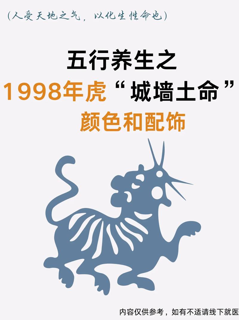 1998年属虎的人是什么命，金木水火土中的哪一种？