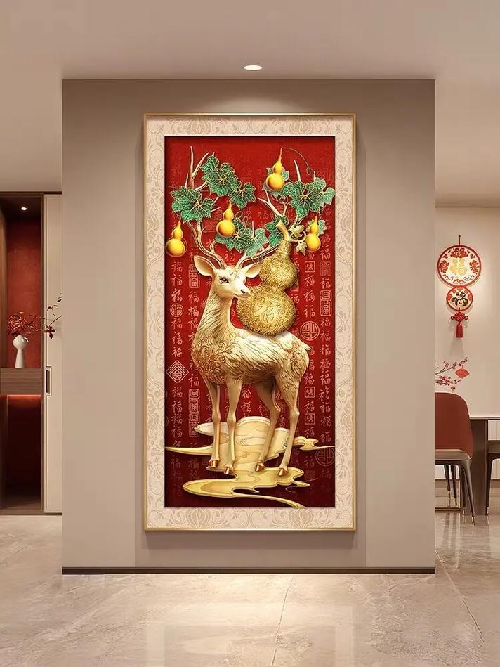 玄关风水布置时，可以摆放有吉祥寓意的动物装饰品吗？