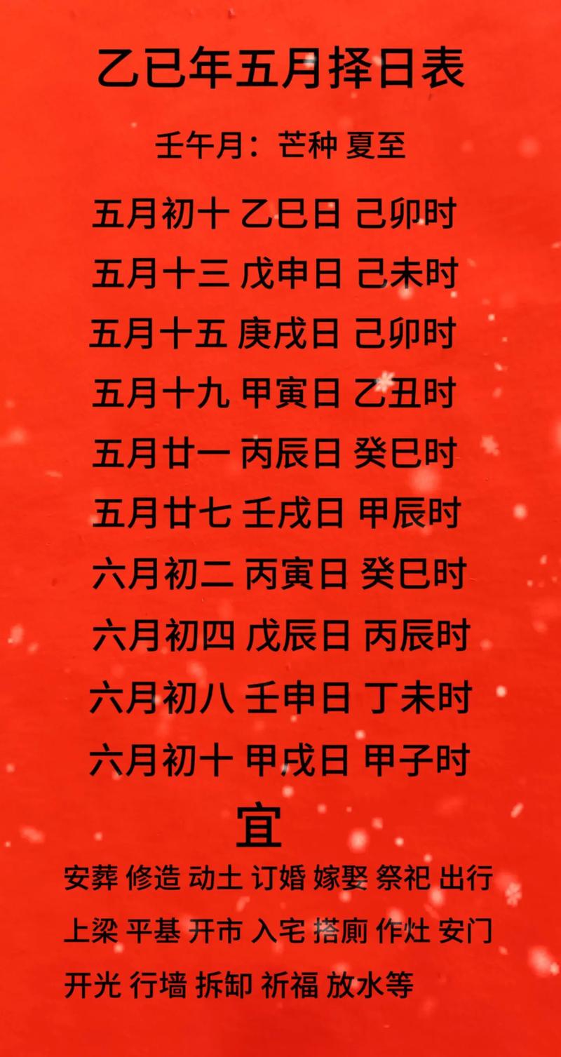 2026年5月15日农历三月二十九宴会吉时是何时？