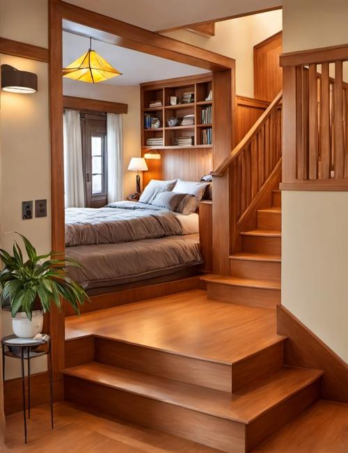 卧室设计能否加入楼梯，如何调整风水布局更佳？