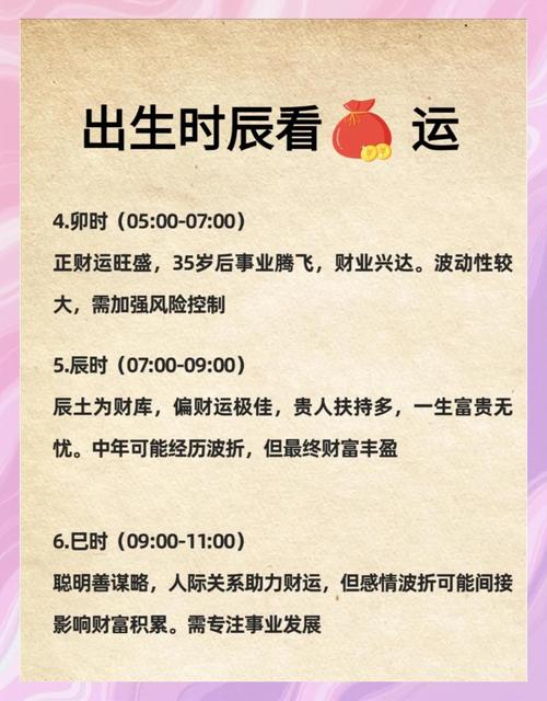 农历19950408出生的人，命里有大财的生日是哪一天？