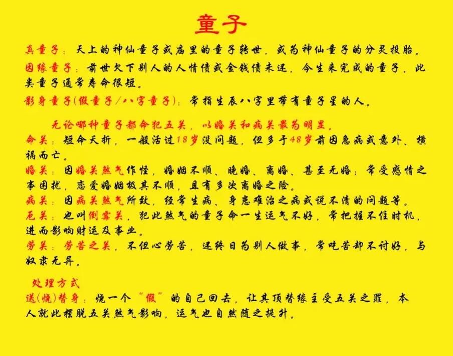 如何将算命结果中的童子命为一个长尾关键词？