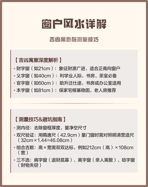 窗户尺寸对风水有何具体影响？