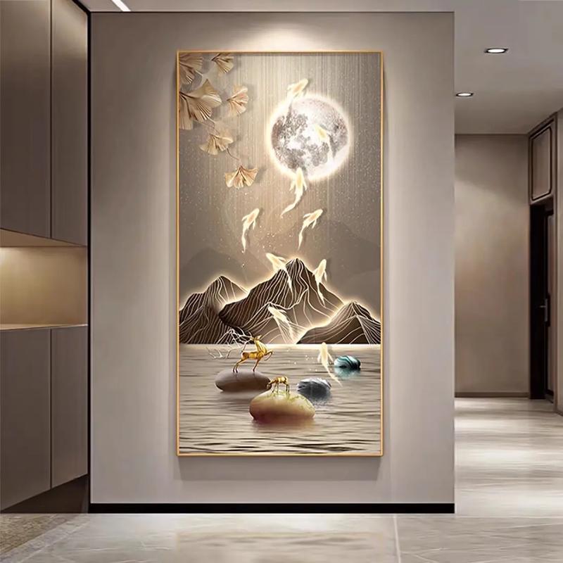 水命和木命玄关挂什么画能旺运？木命人挂什么画能招财进宝？