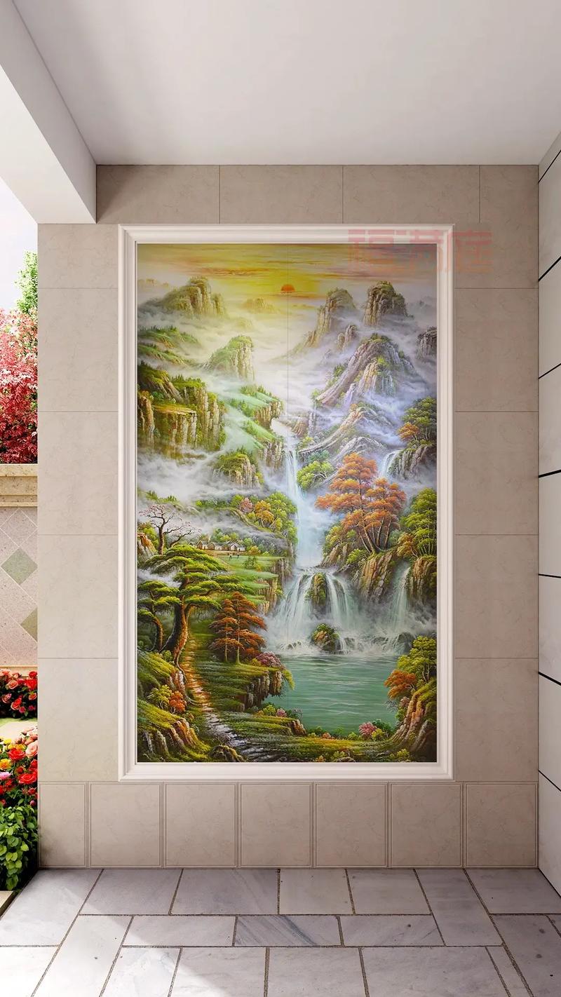 客厅瓷砖上摆放风水画对风水有影响吗？