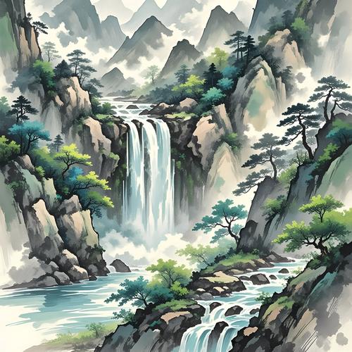 水命与木命相配的山水画有哪些？二者是否相克？