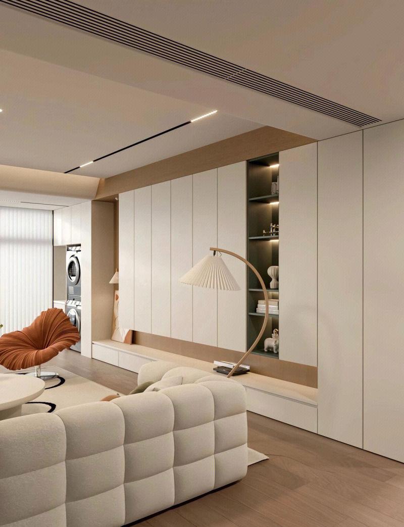 客厅装修能否设计柜子，这样的布局风水上合适吗？