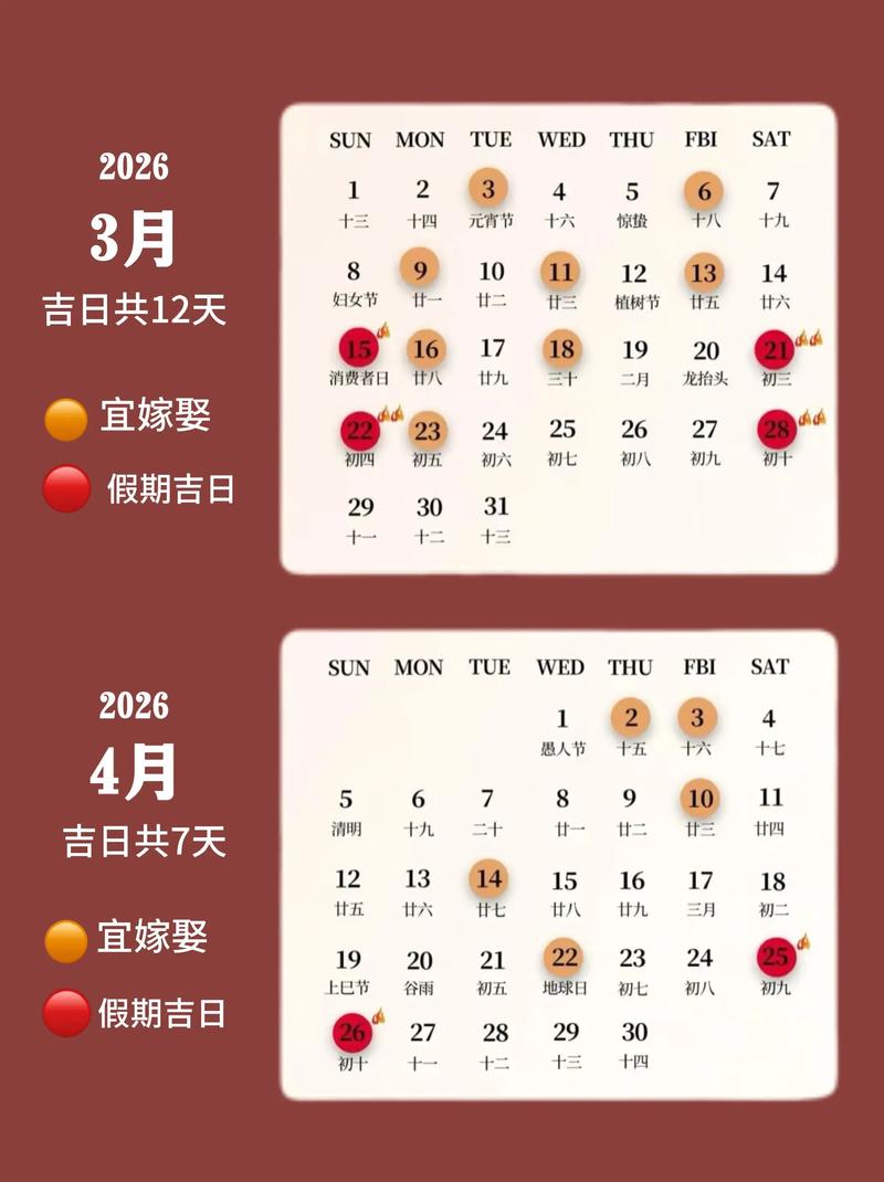 2026年4月9日黄历上标注的提亲吉日今天适合提亲吗？