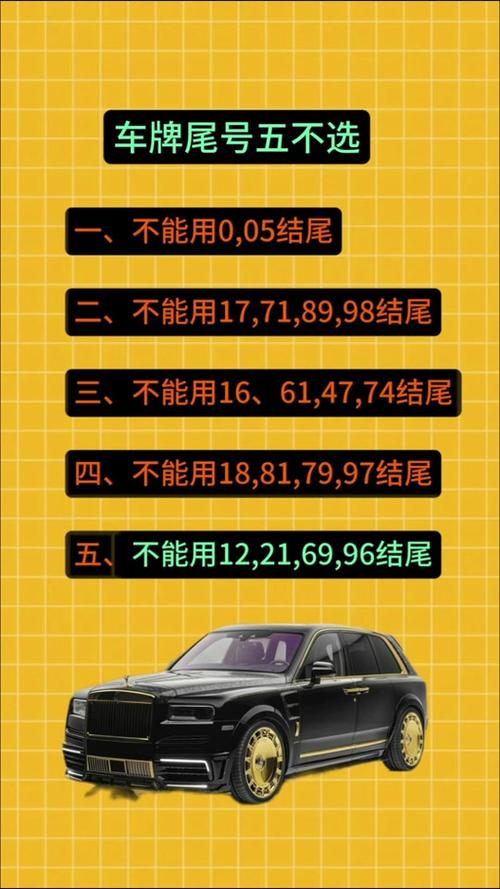 属鸡的人选车牌时，车牌尾号避开哪些数字组合更吉利？