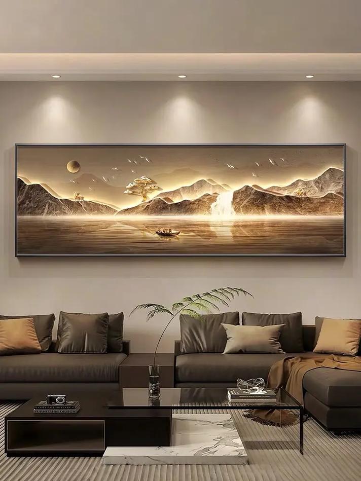 横梁下方适合挂风水画吗？哪种风水画更合适？