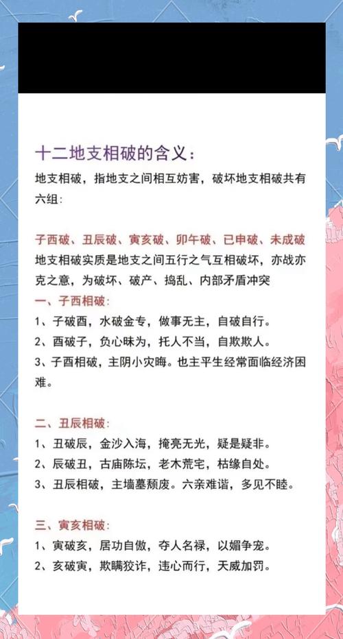 命格中破命和命中破是什么含义？