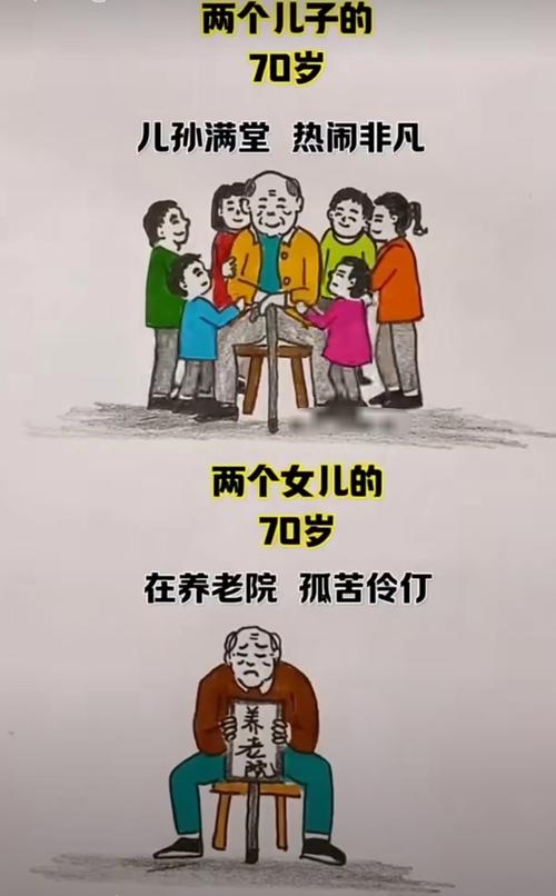 老来无子是啥命，两个女儿一个儿子命运如何？
