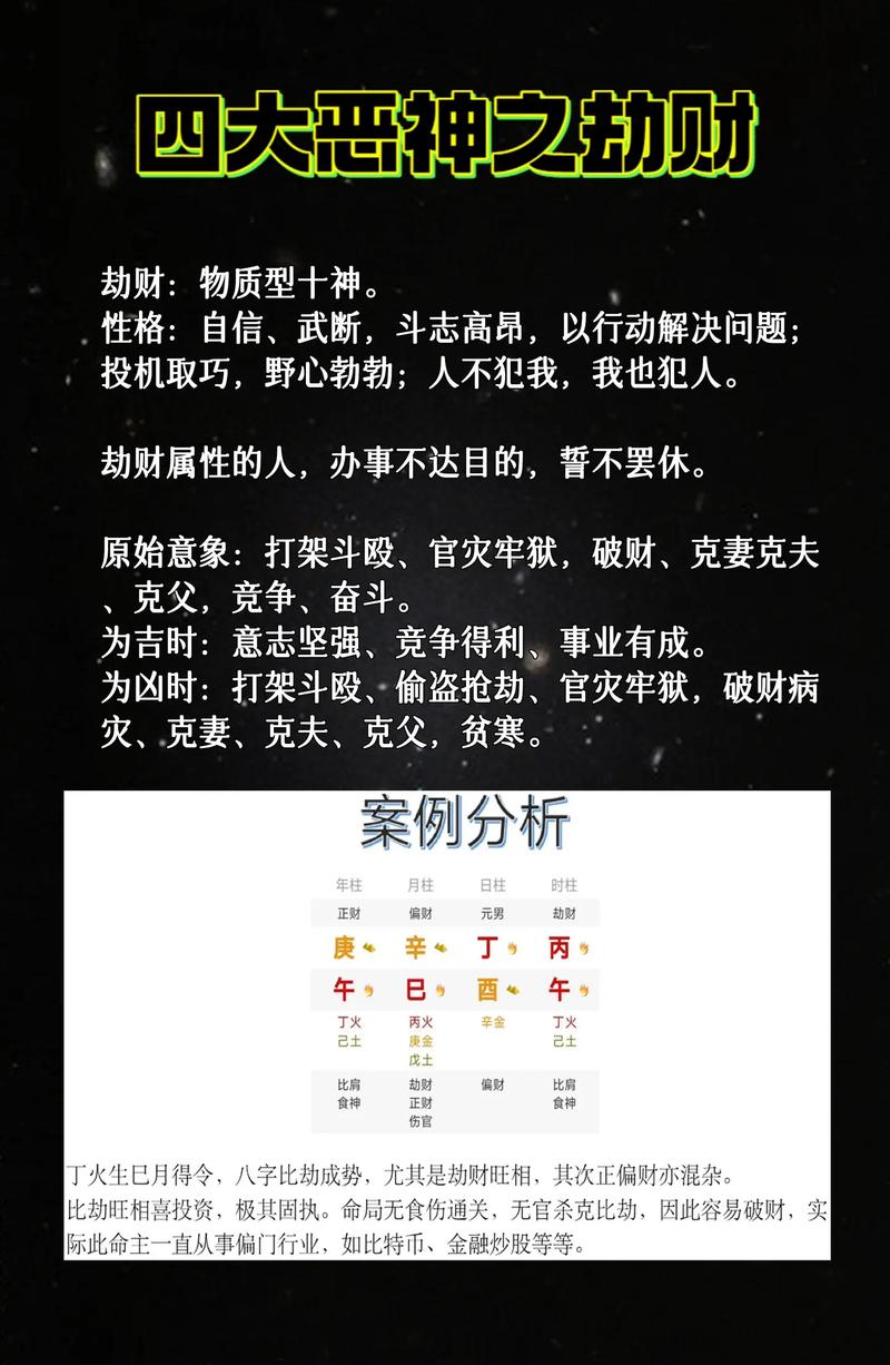 劫财命理格局的女命八字中，劫财究竟是什么意思？
