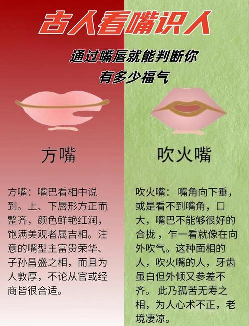 女人什么样的口型嫩代表富贵命？