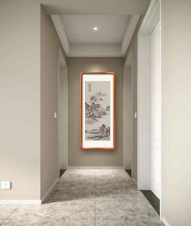 走廊入口处适合挂风水画吗？