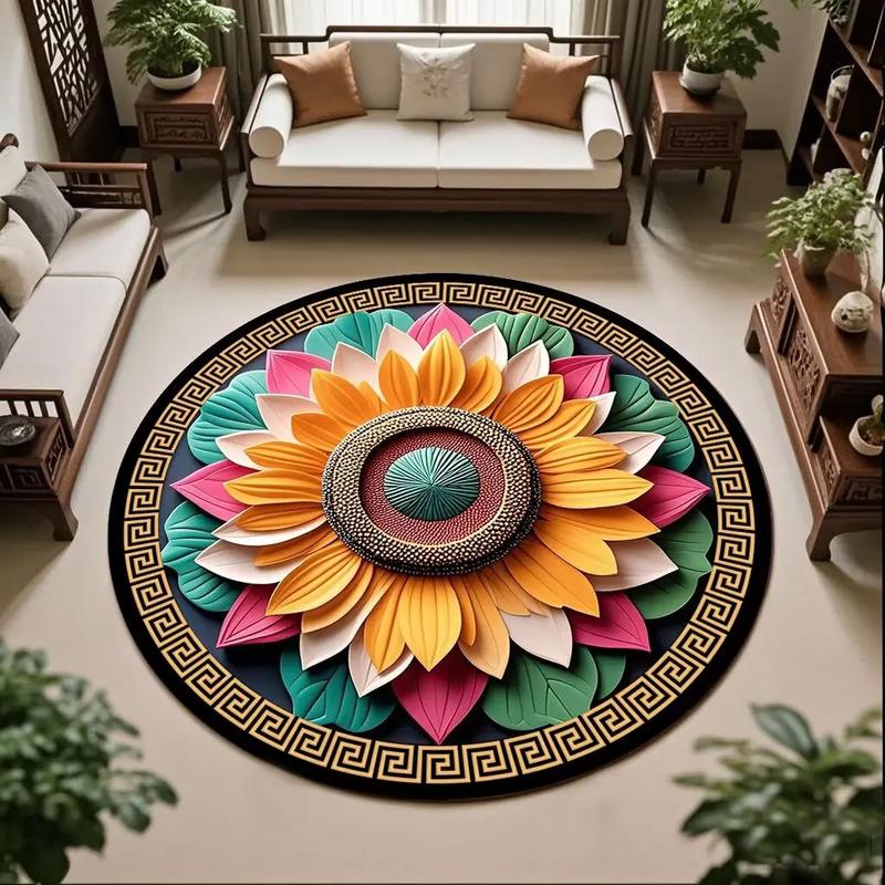 圆形地毯对风水有益吗？如何选择最合适的风水地毯？