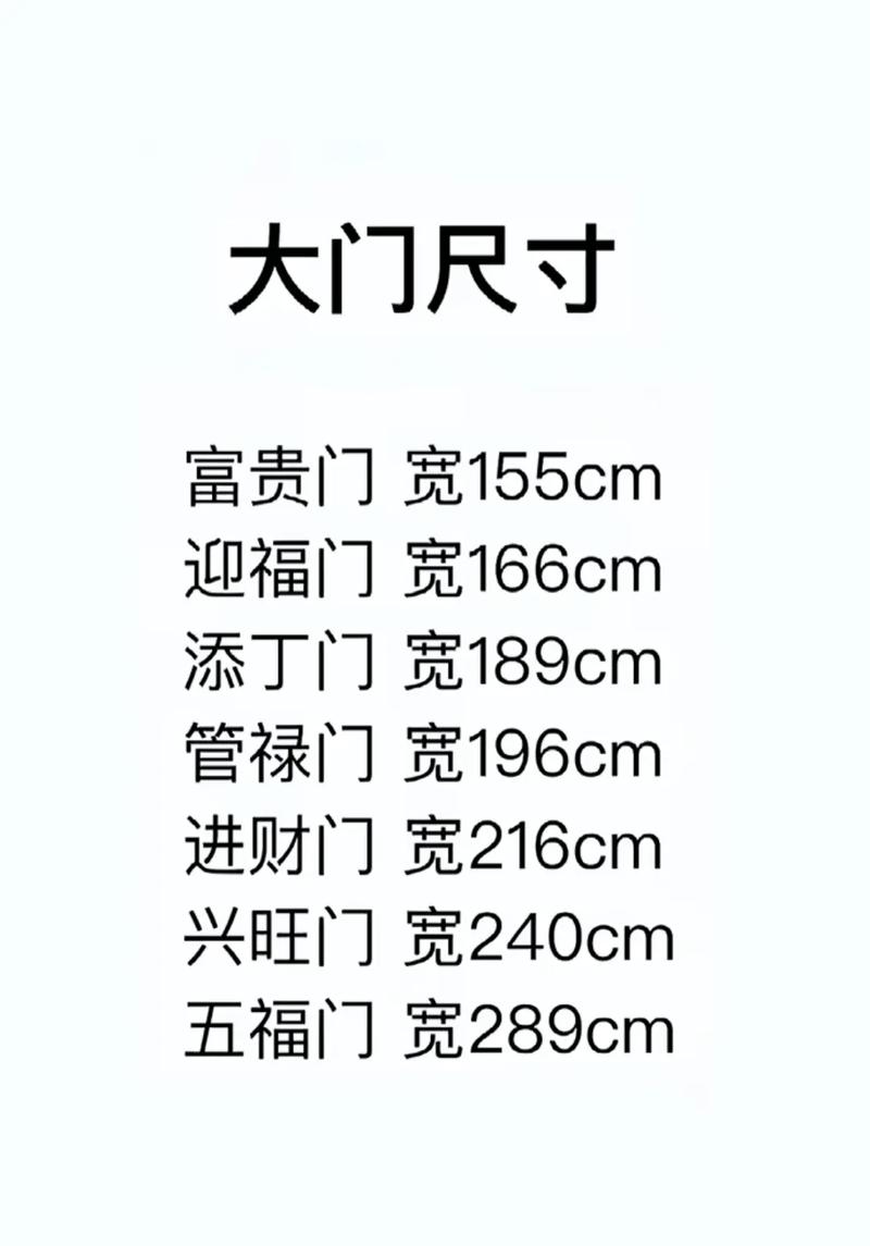 入户门尺寸与家居风水有何关联？