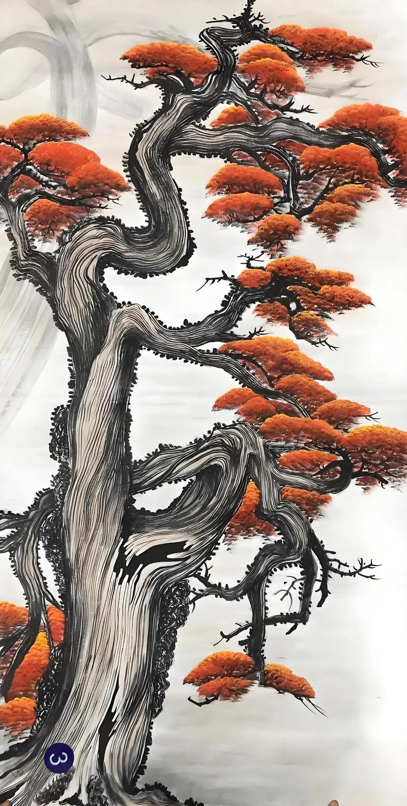 风水画中的松柏象征着吉祥吗？这样的寓意对家居风水有影响吗？