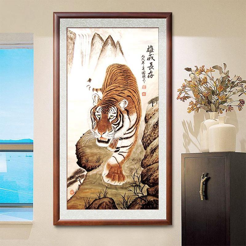 客厅贴老虎画风水怎么样？有没有什么讲究？