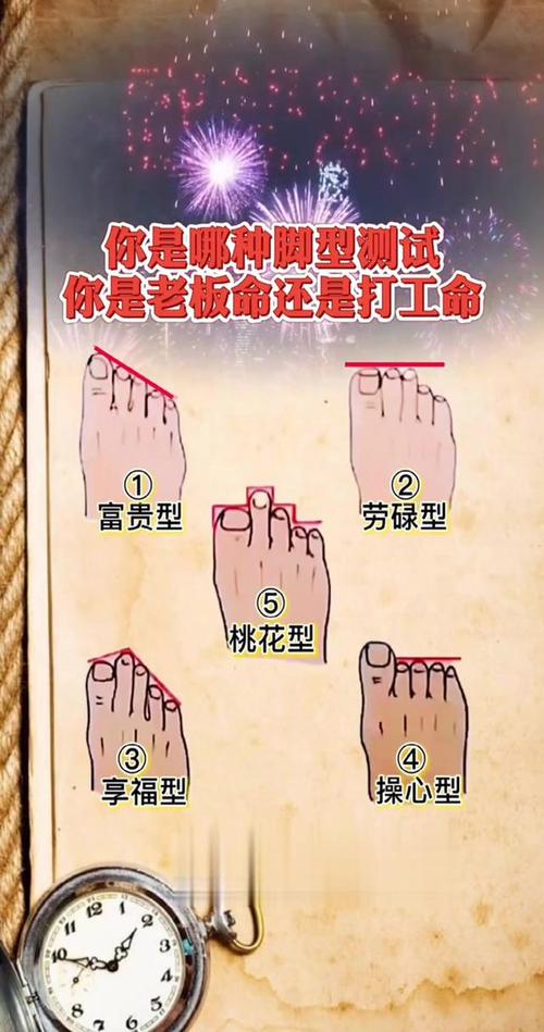 同过脚型堪什么命格？六种脚型分别代表什么命格？