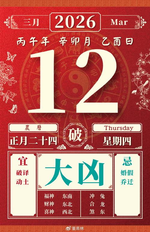 2026年3月14日农历正月二十六，这天适合破土动工吗？