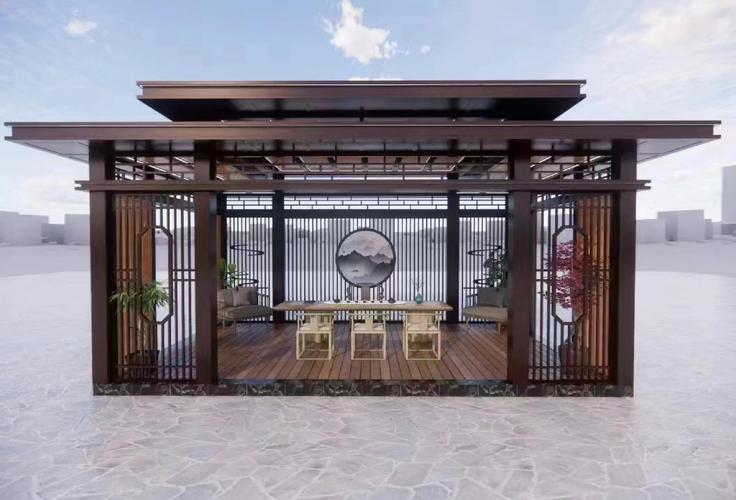 客厅正对凉亭，这样的风水布局有什么讲究吗？